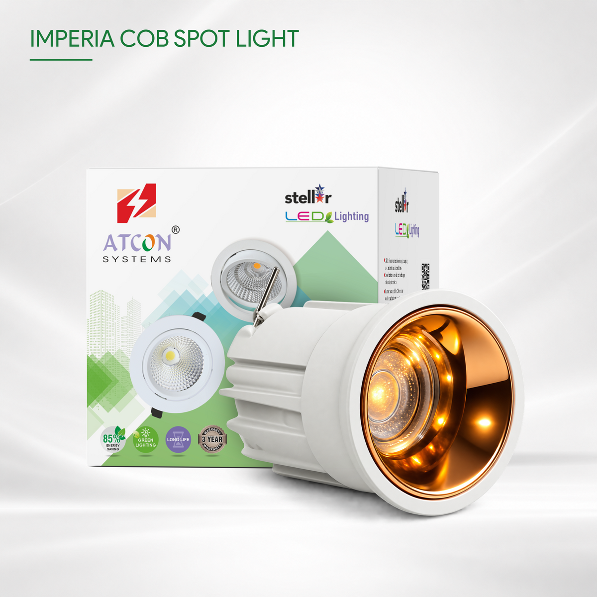 Atcon Stellar Imperia COB Spot Light with Lens
